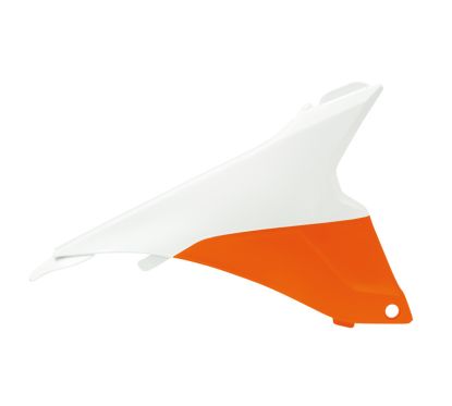 Cache boite à air gauche RACETECH couleur origine 2015 KTM SX/SX-F