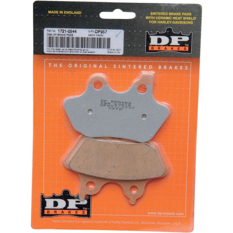 Plaquettes de frein métal fritté Harley/Buell