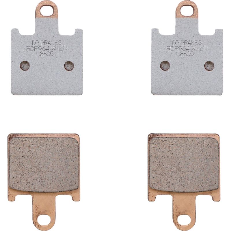 Plaquettes de frein frittées RDP X-Race Titanium
