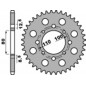 Pignon PBR acier standard 333 - 520