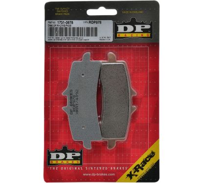 Plaquettes de frein frittées RDP X-Race Titanium