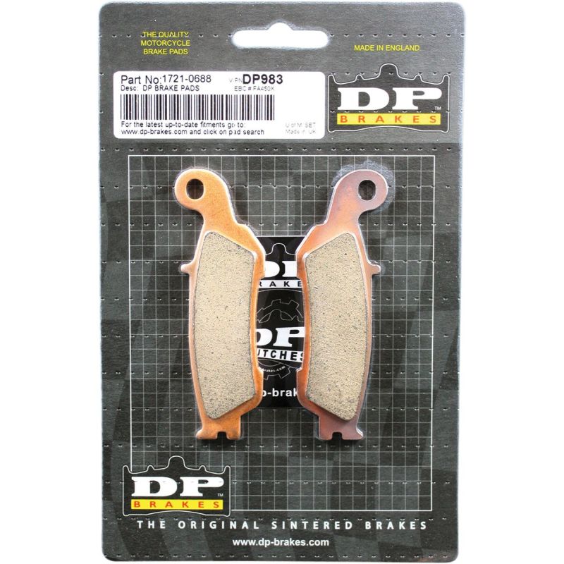 Plaquettes de frein frittées DP standard