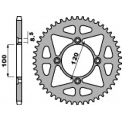 Couronne PBR acier standard 4478 - 428