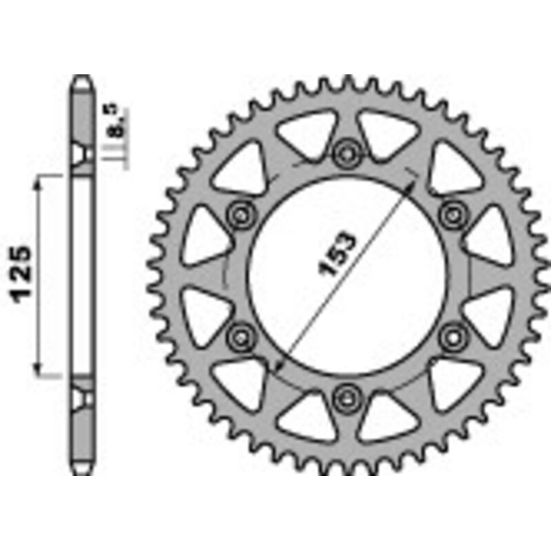 Couronne PBR aluminium Ultra-Light 289 - 520