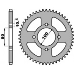 Couronne PBR acier standard 4533 - 428