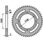 Couronne PBR acier C45 standard 467M - 428