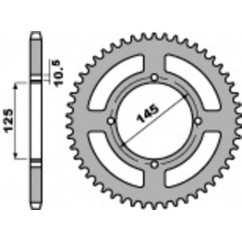 Couronne PBR acier C45 standard 857 - 520