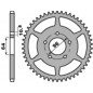 Couronne PBR acier C45 standard 254 - 520