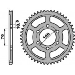 Couronne PBR acier C45 standard 825 - 530