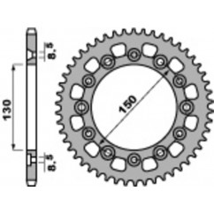 Couronne PBR acier C45 standard 4308 - 520