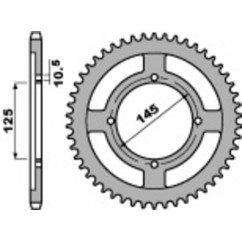 Couronne PBR acier standard 4482 - 428