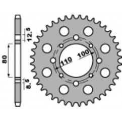 Couronne PBR acier C45 standard 333 - 630