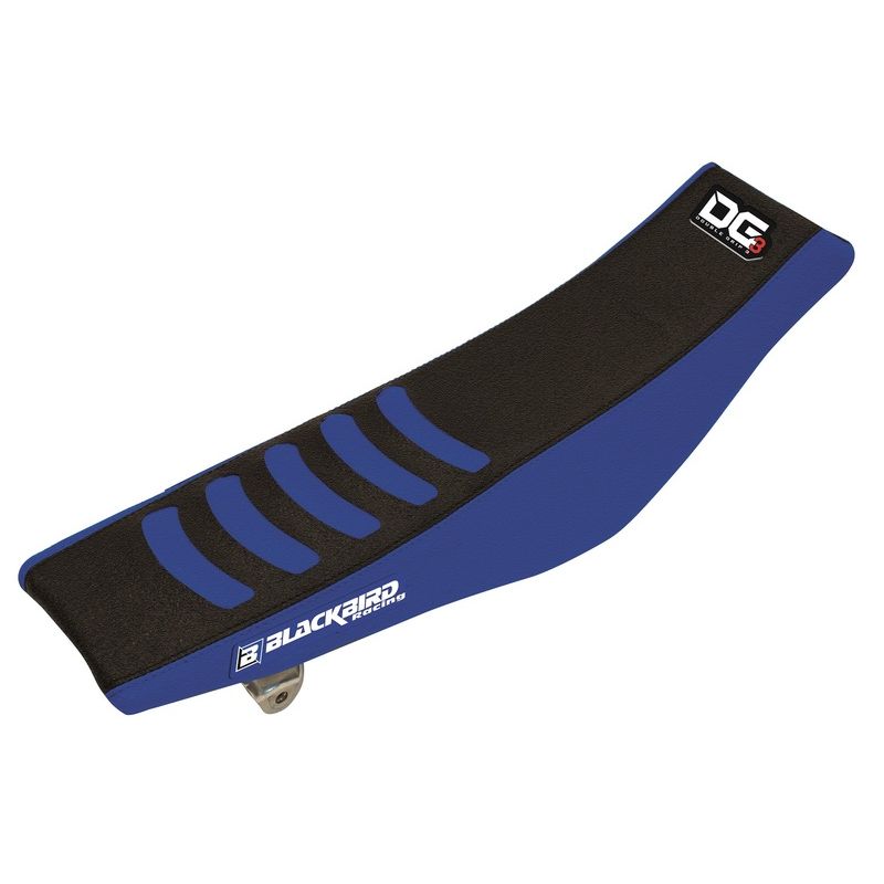 Housse de selle BLACKBIRD Double Grip 3 bleu/noir Yamaha YZ450F Housse de selle BLACKBIRD Double Grip 3 bleu/noir Yamaha YZ450F