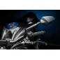 Levier de frein repliable/réglable LIGHTECH Alien alu inserts caoutchouc noir - LEVD122K Yamaha YZF-R1