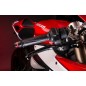 Levier de frein repliable/réglable LIGHTECH Alien alu inserts caoutchouc noir - LEVD128K Honda CB1000R