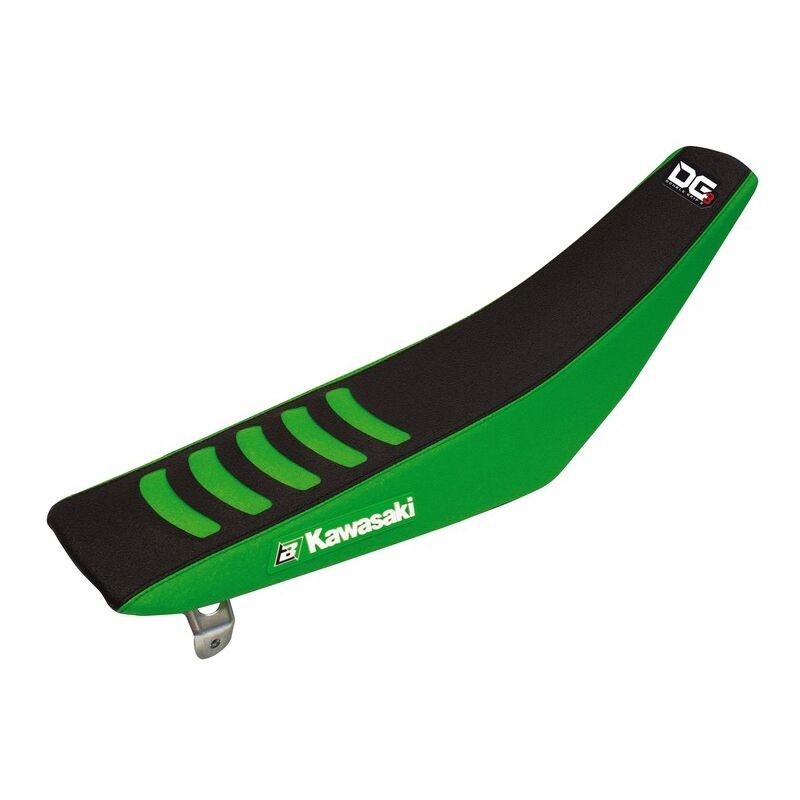 Housse de selle BLACKBIRD Double Grip 3 noir/vert Kawasaki KX85 Housse de selle BLACKBIRD Double Grip 3 noir/vert Kawasaki KX85