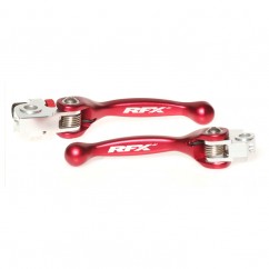 Ensemble de leviers flexibles forgés RFX Race (Rouge)