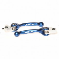 Ensemble de leviers flexibles forgés RFX Race (Bleu)