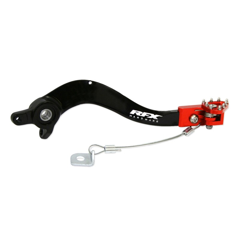 Pédale de frein arrière RFX Pro FT (Noir/Orange)