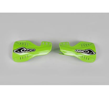 Protège-mains UFO vert KX Kawasaki KX250F
