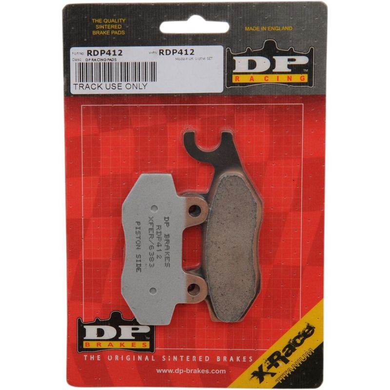 Plaquettes de frein frittées RDP X-Race Titanium