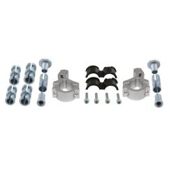 Kit fixation RACETECH pour protège-mains Vertigo Ø22/28,6mm - fixe