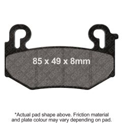 Plaquettes de frein frittées FA-HH Series