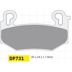 Plaquettes de frein frittées DP standard