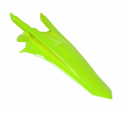 Garde-boue arrière RACETECH jaune fluo KTM