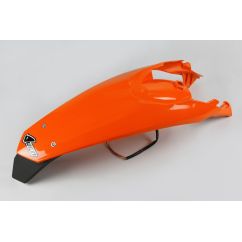 Garde-boue arrière + support de plaque avec feu UFO KTM