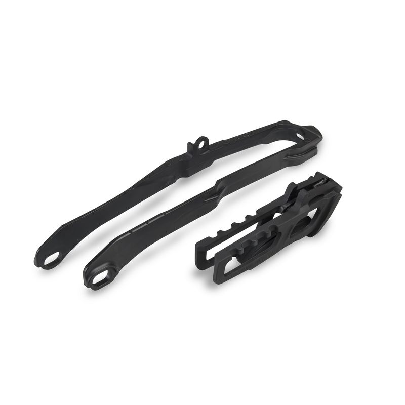Kit patin de bras oscillant + guide chaîne UFO - noir Honda CRF250/450R/RX Kit patin de bras oscillant + guide chaîne UFO - noir Honda CRF250/450R/RX