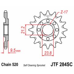 Pignon JT SPROCKETS acier anti-boue - 520