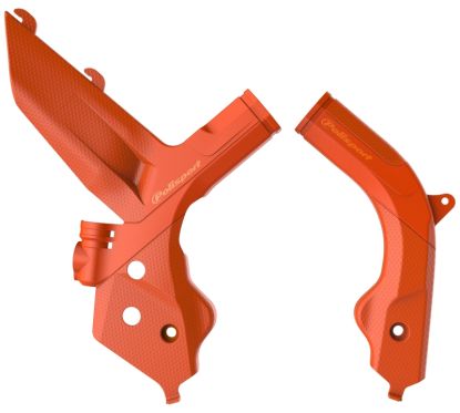Protection de cadre POLISPORT orange EB