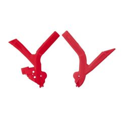Protections de cadre RACETECH - rouge