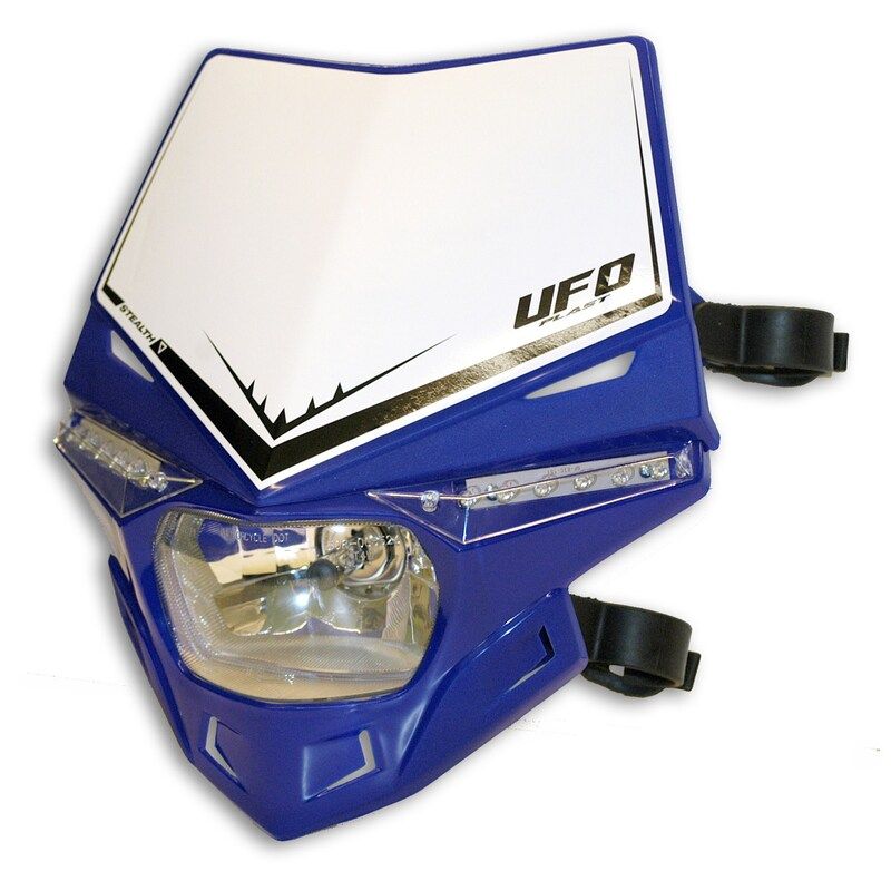 Plaque phare UFO Stealth bleu Reflex Plaque phare UFO Stealth bleu Reflex