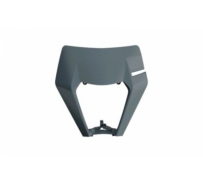 Plaque phare POLISPORT gris nardo KTM