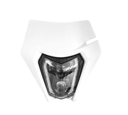Plaque phare + phare LED RACETECH