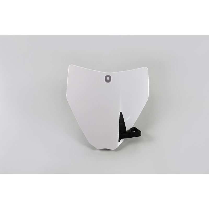 Plaque numéro frontale UFO blanc Husqvarna TC85