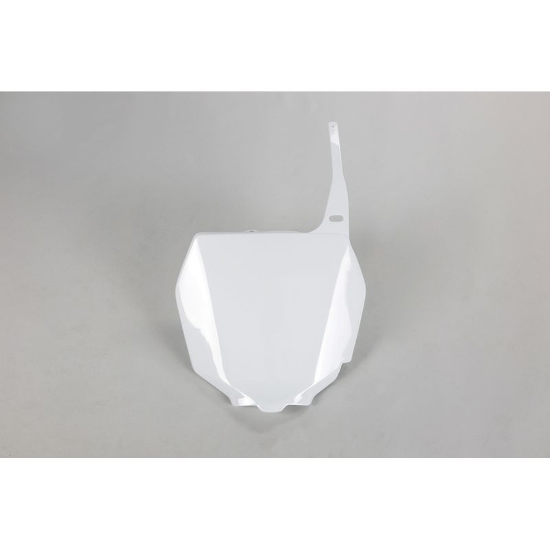 Plaque numéro frontale UFO blanc Suzuki Plaque numéro frontale UFO blanc Suzuki