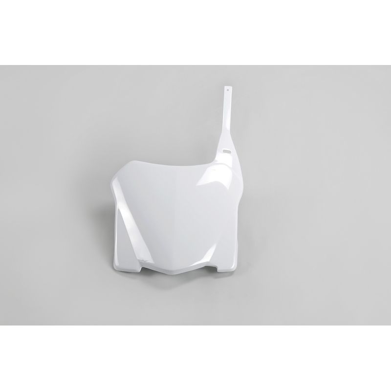 Plaque numéro frontale UFO blanc Honda CRF250R/450R Plaque numéro frontale UFO blanc Honda CRF250R/450R