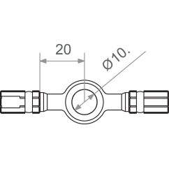 Raccord banjo Varioflex