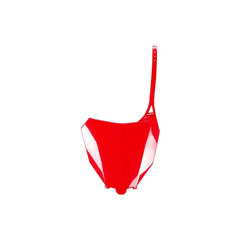 Plaque numéro frontale UFO rouge Honda CRF450R/RX