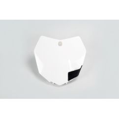 Plaque numéro frontale UFO blanc KTM Plaque numéro frontale UFO blanc KTM