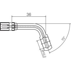 Raccord banjo Varioflex