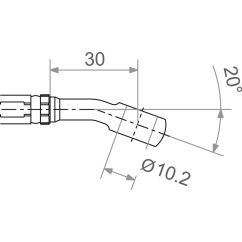 Raccord banjo Varioflex