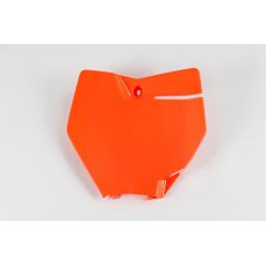 Plaque numéro frontale UFO orange fluo KTM SX/SX-F