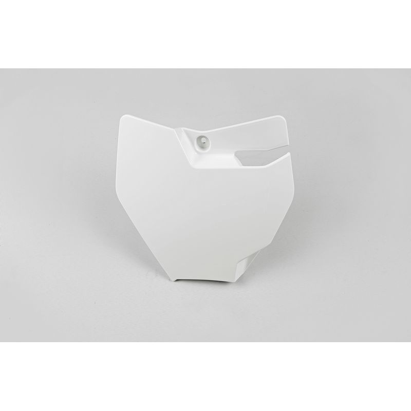 Plaque numéro frontale UFO blanc KTM SX65