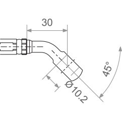 Raccord banjo Varioflex