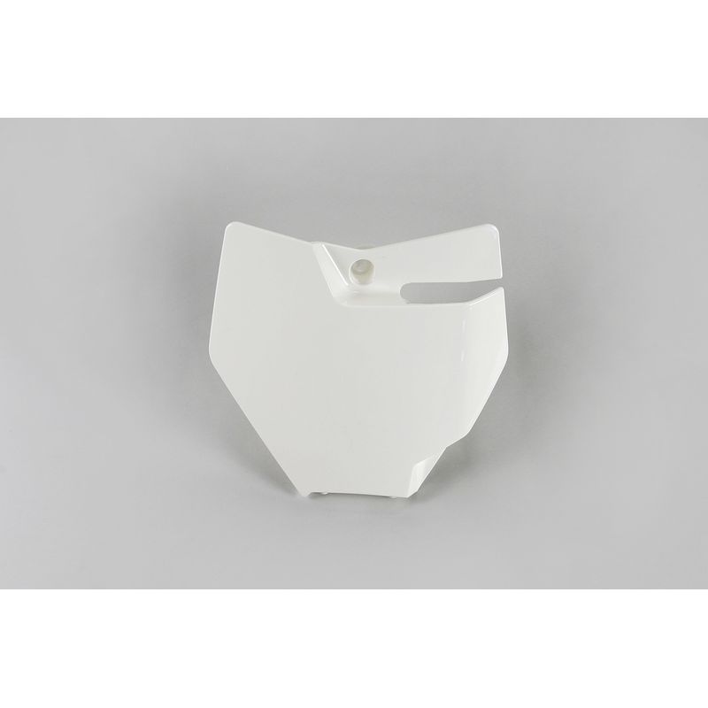 Plaque numéro frontale UFO blanc KTM SX85