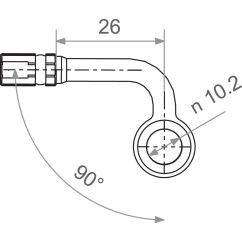 Raccord banjo Varioflex
